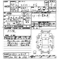 Suzuki SWIFT лот № 4435 оценка 3.5  с аукциона в Японии 9