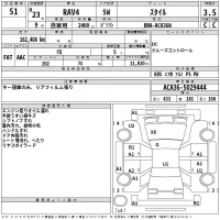 Toyota RAV4 лот № 51 оценка 3.5  с аукциона в Японии 2