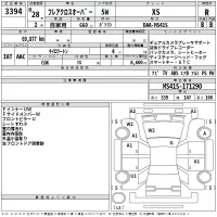 Mazda FLAIR лот № 3394 оценка R  с аукциона в Японии 2