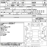 Nissan FAIRLADYZ лот № 70188 оценка R  с аукциона в Японии 2