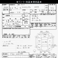 Nissan X-TRAIL лот № 3074 оценка 3.5  с аукциона в Японии 10