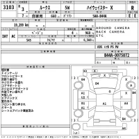 Nissan ROOX лот № 3103 оценка R  с аукциона в Японии 2