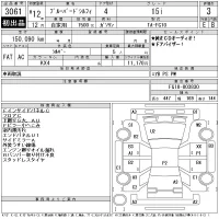 Nissan SYLPHY лот № 3061 оценка 3  с аукциона в Японии 11