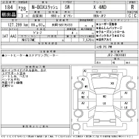 Honda N BOX SLASH лот № 184 оценка R  с аукциона в Японии 11