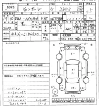 Toyota VANGUARD лот № 6026 оценка 3.5  с аукциона в Японии 7