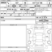 Mazda FLAIR лот № 30050 оценка 6  с аукциона в Японии 2