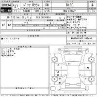 Mercedes-Benz B CLASS лот № 38034 оценка 4  с аукциона в Японии 11