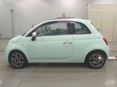 Fiat 500  с аукциона в Японии