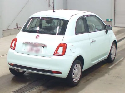Fiat 500  с аукциона в Японии
