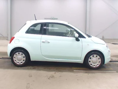 Fiat 500  с аукциона в Японии
