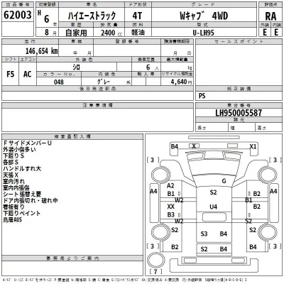 Toyota HIACE TRUCK  с аукциона в Японии