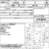 Subaru LUCRA лот № 74071 оценка RA  с аукциона в Японии 2