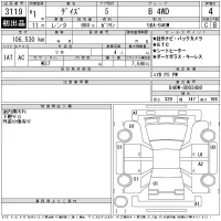 Nissan DAYZ лот № 3119 оценка 4  с аукциона в Японии 10