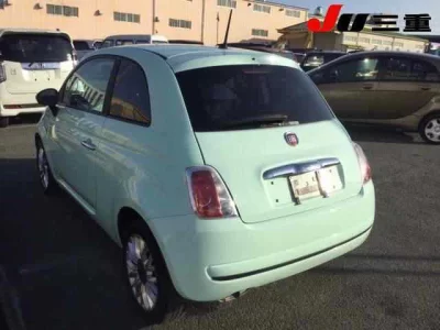 Fiat 500  с аукциона в Японии