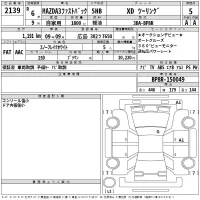 Mazda MAZDA3 лот № 2139 оценка 5  с аукциона в Японии 2