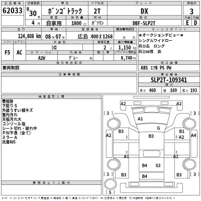 Mazda BONGO  с аукциона в Японии