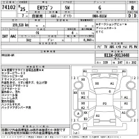 Mitsubishi EK WAGON лот № 74102 оценка R  с аукциона в Японии 2