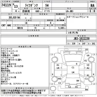 Honda LIFE DUNK лот № 74119 оценка RA  с аукциона в Японии 2