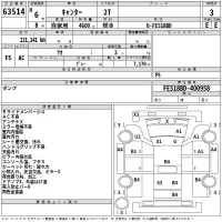Mitsubishi CANTER лот № 63514 оценка 3  с аукциона в Японии 2