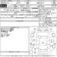 Suzuki SWIFT лот № 30301 оценка RA  с аукциона в Японии 11