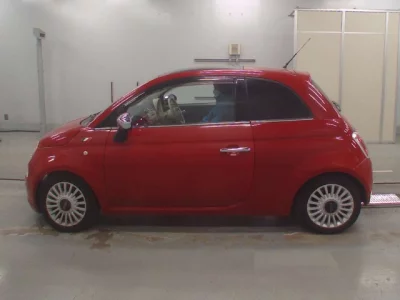 Fiat 500  с аукциона в Японии