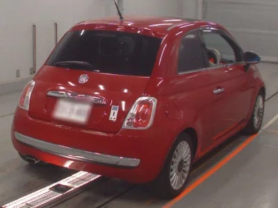 Fiat 500  с аукциона в Японии