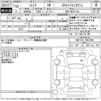 Toyota SIENTA лот № 30327 оценка R  с аукциона в Японии 11