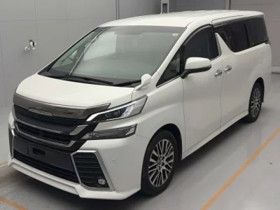 Toyota VELLFIRE  с аукциона в Японии
