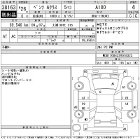 Mercedes-Benz A CLASS лот № 38163 оценка 4  с аукциона в Японии 11