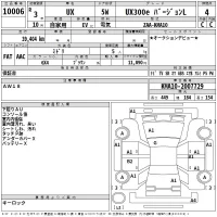 Lexus UX лот № 10006 оценка 4  с аукциона в Японии 2