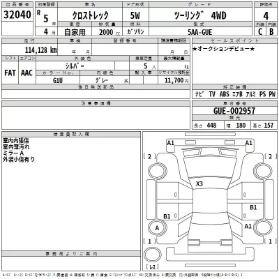 Subaru CROSSTREK  с аукциона в Японии