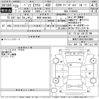 Mercedes-Benz E CLASS лот № 38180 оценка 4.5  с аукциона в Японии 11