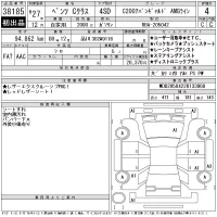 Mercedes-Benz C CLASS лот № 38185 оценка 4  с аукциона в Японии 11
