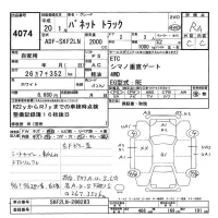 Nissan VANETTE TRUCK лот № 4074 оценка RA  с аукциона в Японии 9