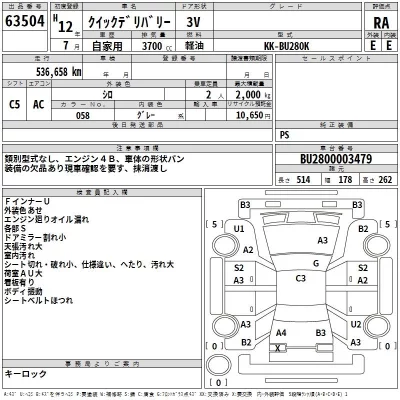 Toyota QUICKDELIVERY VAN  с аукциона в Японии