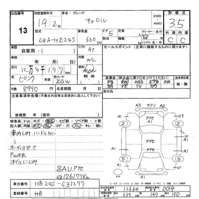 Mazda CAROL  с аукциона в Японии