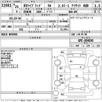 Subaru XV лот № 32081 оценка 3.5  с аукциона в Японии 2
