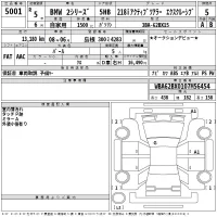BMW 2-Series лот № 5001 оценка 5  с аукциона в Японии 2