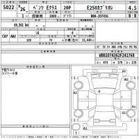 Mercedes-Benz E CLASS лот № 5022 оценка 4.5  с аукциона в Японии 2