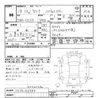 Nissan SERENA лот № 96 оценка RA  с аукциона в Японии 3