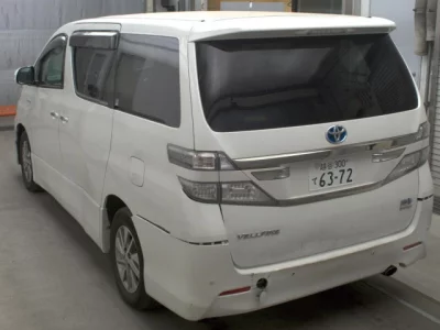 Toyota VELLFIRE  с аукциона в Японии