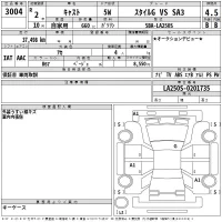 Daihatsu Cast лот № 3004 оценка 4.5  с аукциона в Японии 2