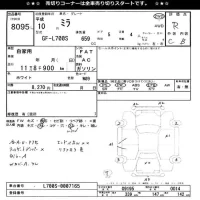 Daihatsu MIRA лот № 8095 оценка R  с аукциона в Японии 11
