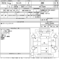 Mitsubishi CANTER лот № 7015 оценка 3.5  с аукциона в Японии 11
