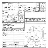 Honda STEP WAGON лот № 194 оценка 3.5  с аукциона в Японии 3