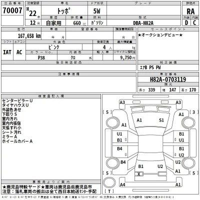 Mitsubishi TOPPO  с аукциона в Японии