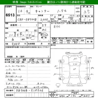 Mitsubishi CANTER лот № 6513 оценка 3.5  с аукциона в Японии 9