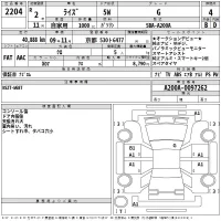 Toyota RAIZE лот № 2204 оценка 4  с аукциона в Японии 2