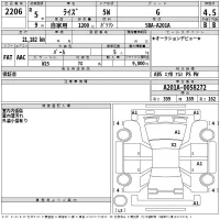 Toyota RAIZE лот № 2206 оценка 4.5  с аукциона в Японии 2
