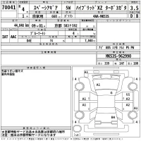 Suzuki SPACIA GEAR лот № 70041 оценка 3.5  с аукциона в Японии 2